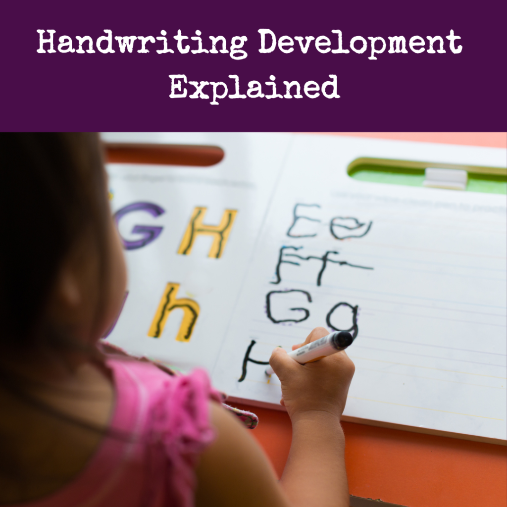 Handwriting Development Explained